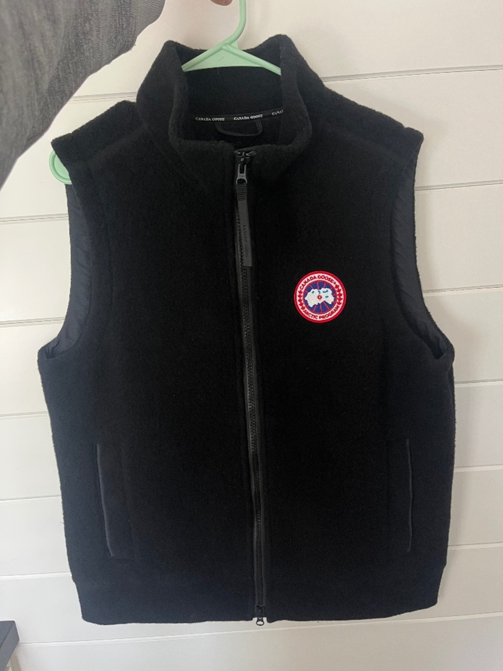 Canada Goose Mersey Fleece Vest SIZE LARGE